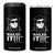 Funny Martin Luther Nailed It 4 in 1 Can Cooler Tumbler TS09 One Size: 16 oz Black Print Your Wear