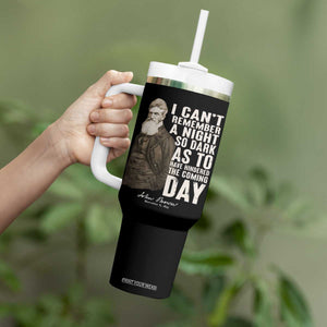 John Brown Tumbler With Handle I Cannot Remember A Night So Dark As To Have Hindered The Coming Day TS09 Print Your Wear