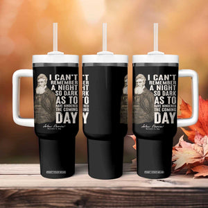 John Brown Tumbler With Handle I Cannot Remember A Night So Dark As To Have Hindered The Coming Day TS09 Print Your Wear