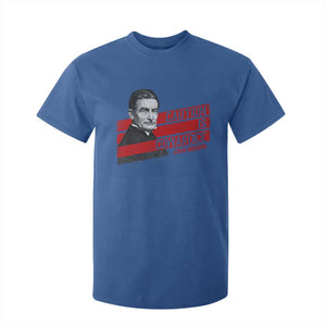John Brown T Shirt For Kid Caution Is Cowardice TS09 Royal Blue Print Your Wear