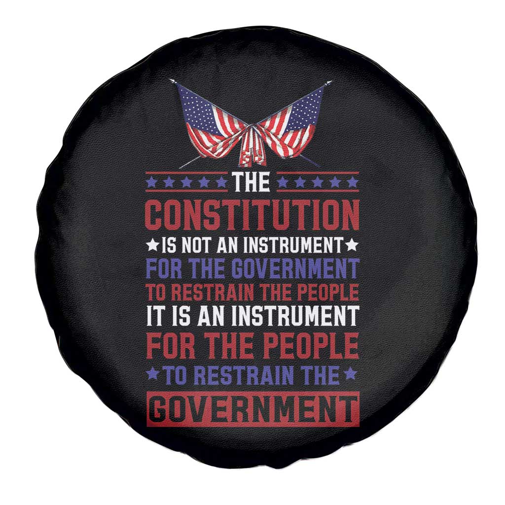 American Patriotism Spare Tire Cover The Constitution Is An Instrument TS09 Print Your Wear