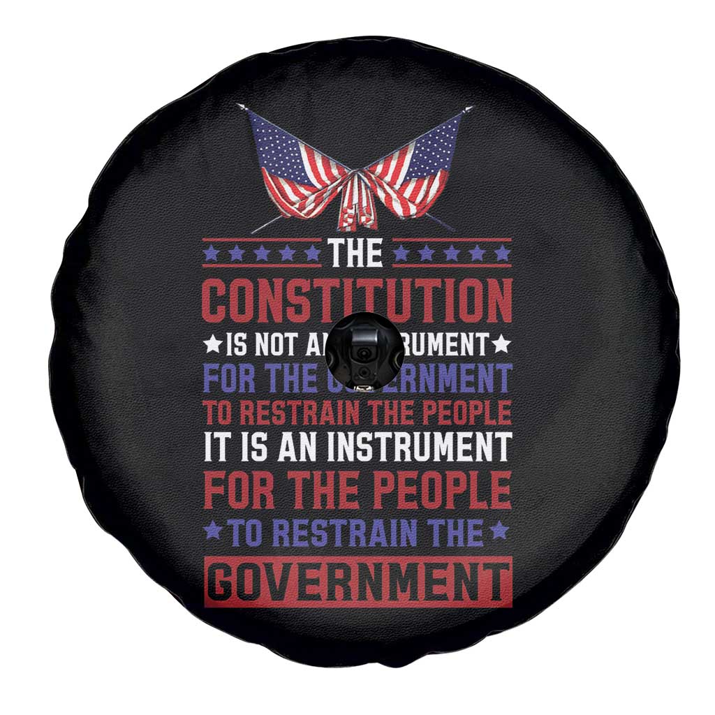 American Patriotism Spare Tire Cover The Constitution Is An Instrument TS09 Print Your Wear