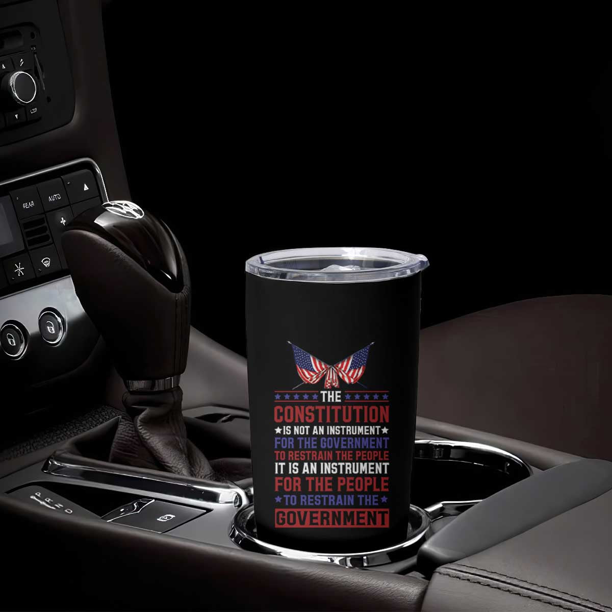 American Patriotism Tumbler Cup The Constitution Is An Instrument TS09 Print Your Wear
