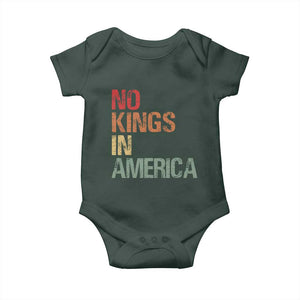 Retro No Kings in America Baby Onesie TS09 Print Your Wear