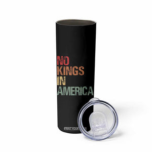 Retro No Kings in America Skinny Tumbler TS09 Print Your Wear