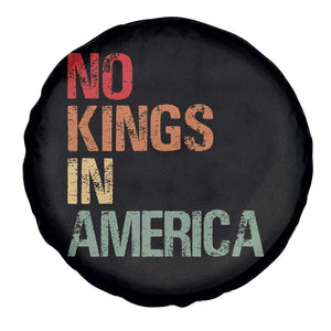 Retro No Kings in America Spare Tire Cover TS09 Print Your Wear