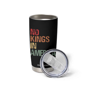 Retro No Kings in America Tumbler Cup TS09 Print Your Wear