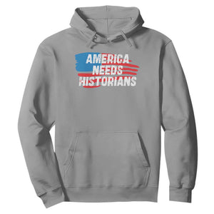 America Needs Historians Hoodie TS09 Sport Gray Print Your Wear