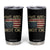 We Are Not Ok American Flag Upside Down Tumbler Cup TS09 Black Print Your Wear