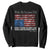 American Flag Upside Down Thomas Jefferson Sweatshirt When Tyranny Becomes Law Rebellion Becomes Duty TS09 Black Print Your Wear