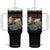 Historic Route 66 Highway Tumbler With Handle Main Street Of America Vintage Car TS09 One Size: 40 oz Black Print Your Wear