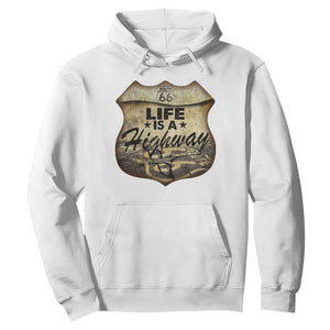 Life Is A Highway Road Trip Hoodie TS09 White Print Your Wear