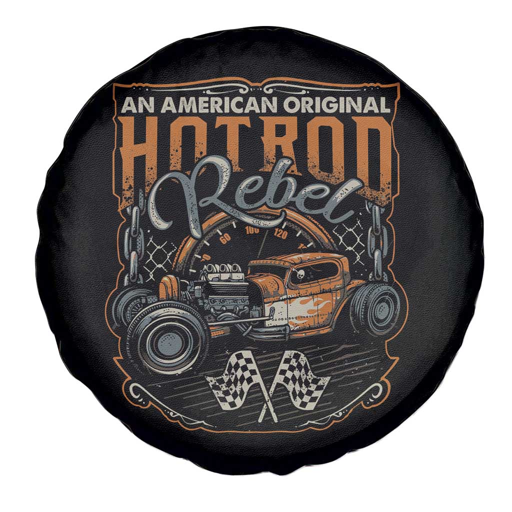 Vintage Hotrod Hot Rodder Spare Tire Cover TS09 Print Your Wear