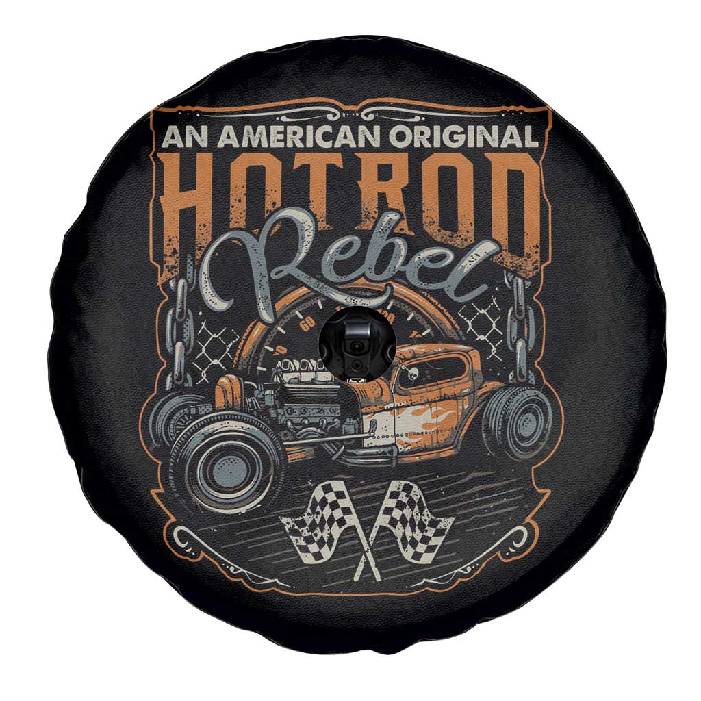Vintage Hotrod Hot Rodder Spare Tire Cover TS09 Print Your Wear
