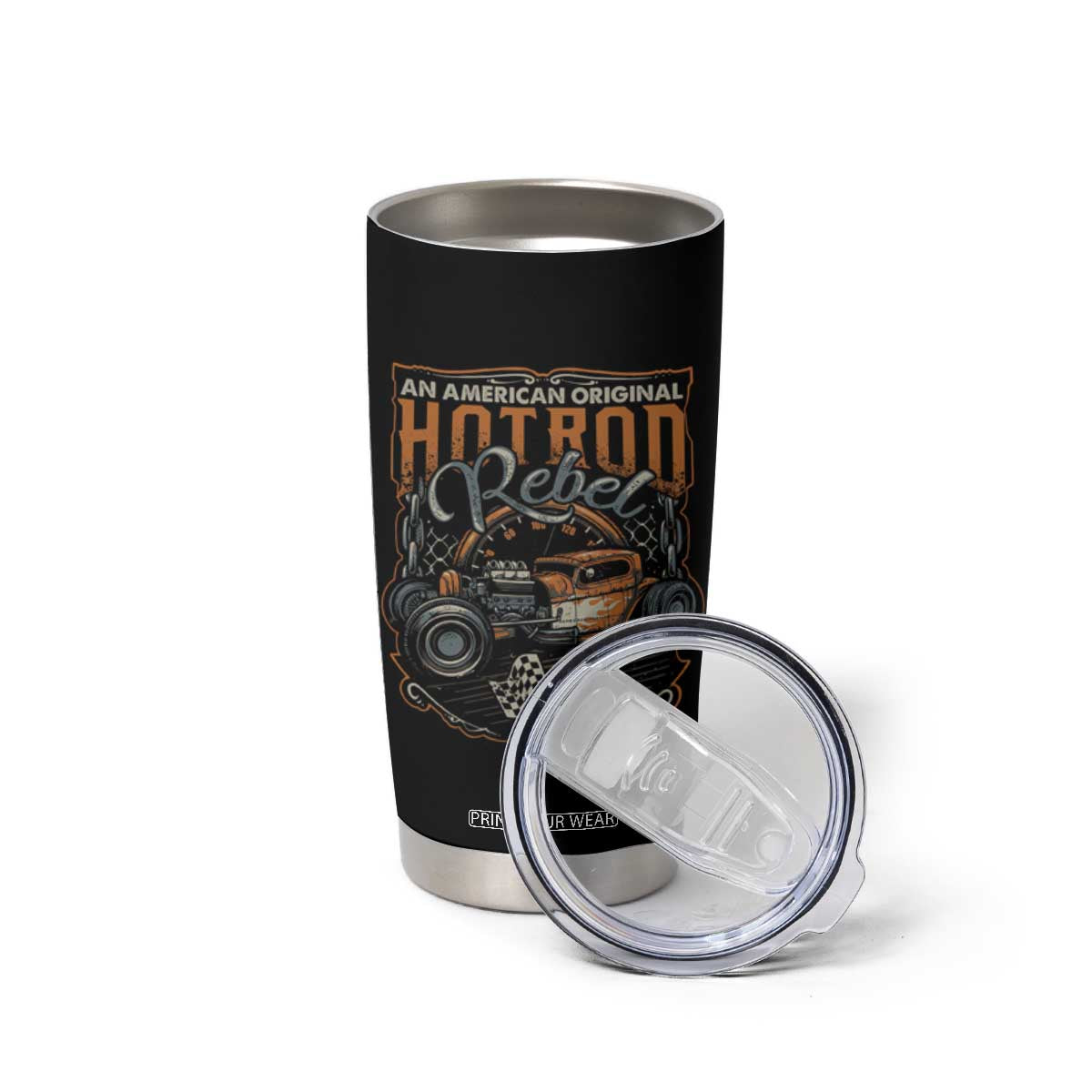 Vintage Hotrod Hot Rodder Tumbler Cup TS09 Print Your Wear