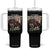 Vintage Hotrod Hot Rodder Tumbler With Handle It's Not Bought It's Built TS09 One Size: 40 oz Black Print Your Wear