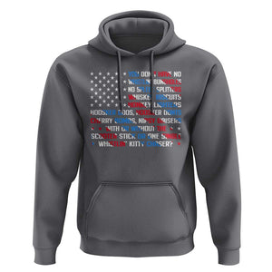 Funny 4th Of July Hoodie You Dont Have No Whistlin Bungholes TS09 Charcoal Print Your Wear