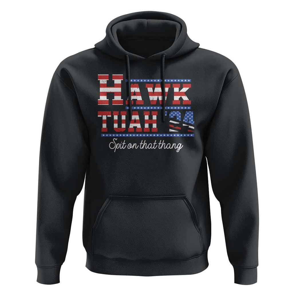 Funny Hawk Tuah Spit On That Thing Hoodie TS09 Black Print Your Wear