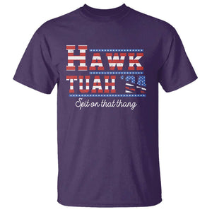 Funny Hawk Tuah Spit On That Thing T Shirt TS09 Purple Print Your Wear