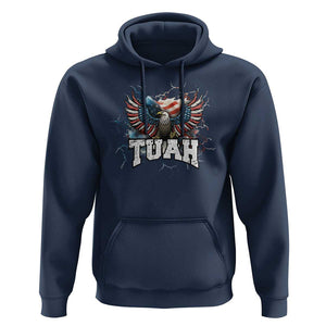 Hawk Tuah Cool America Ealge Hoodie TS09 Navy Print Your Wear
