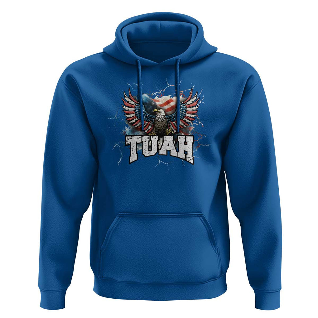 Hawk Tuah Cool America Ealge Hoodie TS09 Royal Blue Print Your Wear