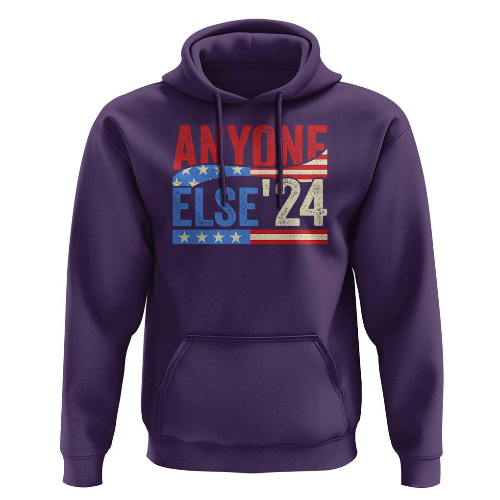 Funny Political Election Hoodie Anyone Else 2024 American USA TS09 Purple Print Your Wear