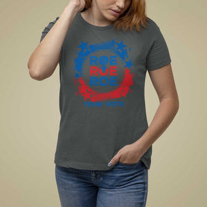 Abortion Rights T Shirt For Women Roe Your Vote Pro Choice Feminist TS09 Dark Heather Print Your Wear