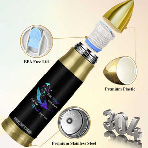 Suicide Prevention Bullet Tumbler Your Wings Were Ready But Our Hearts Were Not TS09 Print Your Wear