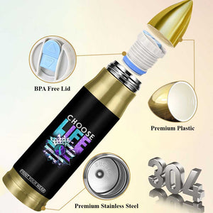 Suicide Prevention Bullet Tumbler Choose Life Sunflower American TS09 Print Your Wear