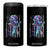 Suicide Prevention 4 in 1 Can Cooler Tumbler Warrior Rose American Flag TS09 One Size: 16 oz Black Print Your Wear