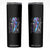 Suicide Prevention Skinny Tumbler Warrior Rose American Flag TS09 Black Print Your Wear