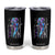 Suicide Prevention Tumbler Cup Warrior Rose American Flag TS09 Black Print Your Wear