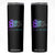 Semicolon Suicide Prevention Skinny Tumbler My Story Is Not Over TS09 Black Print Your Wear