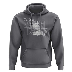 It's Okay To Not Be Okay Hoodie Anime Girl Sadness Suicide Prevention TS09 Charcoal Print Your Wear
