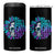 Suicide Prevention 4 in 1 Can Cooler Tumbler No Story Should End Too Soon Skul Sunflower TS09 One Size: 16 oz Black Print Your Wear