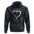 Suicide Prevention Dog Lover Hoodie Stay You Are Not Alone Semicolon TS09 Black Print Your Wear