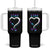 Suicide Prevention Dog Lover Tumbler With Handle Stay You Are Not Alone Semicolon TS09 One Size: 40 oz Black Print Your Wear