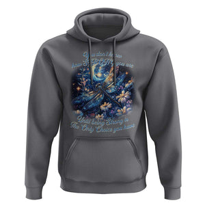 Suicide Prevention Dragonfly Hoodie You Don't Know How Strong You Are TS09 Charcoal Print Your Wear