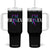 Suicide Prevention Tumbler With Handle I'm Ok Broken Teal And Purple Ribbon TS09 One Size: 40 oz Black Print Your Wear