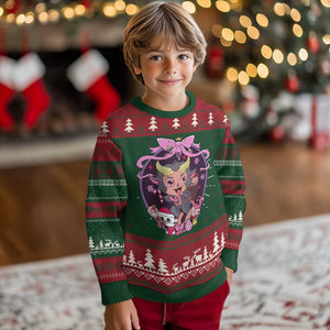 Christmas Kawaii Pastel Krampus Ugly Christmas Sweater TS09 Christmas Print Your Wear