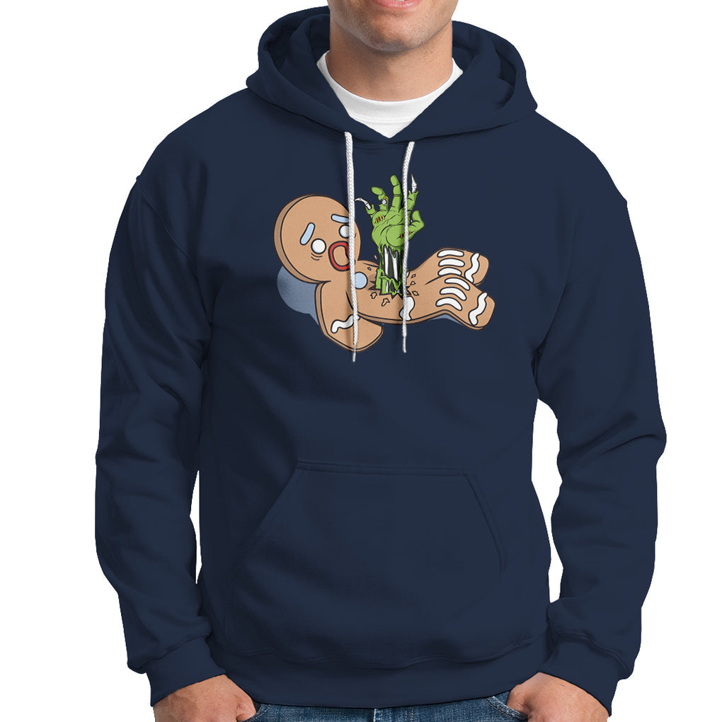 Scary Zombie Gingerbread Krampus Christmas Broken Cookie Hoodie TS09 Printyourwear