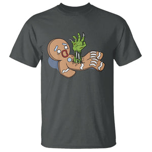 Scary Zombie Gingerbread Krampus Christmas Broken Cookie T Shirt TS09 Printyourwear