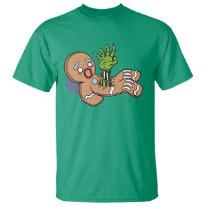 Scary Zombie Gingerbread Krampus Christmas Broken Cookie T Shirt TS09 Printyourwear