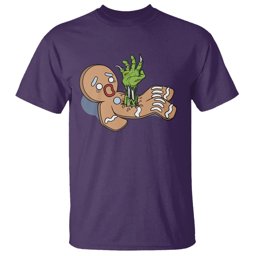 Scary Zombie Gingerbread Krampus Christmas Broken Cookie T Shirt TS09 Printyourwear