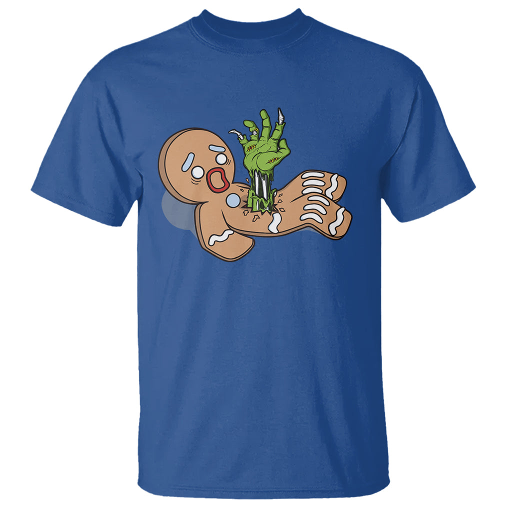 Scary Zombie Gingerbread Krampus Christmas Broken Cookie T Shirt TS09 Printyourwear