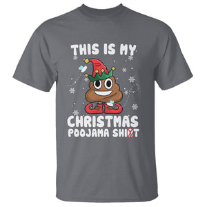 Funny Elf Poop This Is My Christmas Poojama Shirt T Shirt TS09 Printyourwear