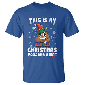 Funny Elf Poop This Is My Christmas Poojama Shirt T Shirt TS09 Printyourwear