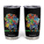 Autism Awareness Tumbler Cup Embrace Differences Puzzle Dinosaur TS09 Black Print Your Wear