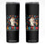 Autism Awareness Skinny Tumbler Puzzle Unicorn Dancing To A Different Beat TS09 Black Print Your Wear