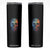 Autism Awareness Cool Puzzle Skull Skinny Tumbler TS09 Black Print Your Wear